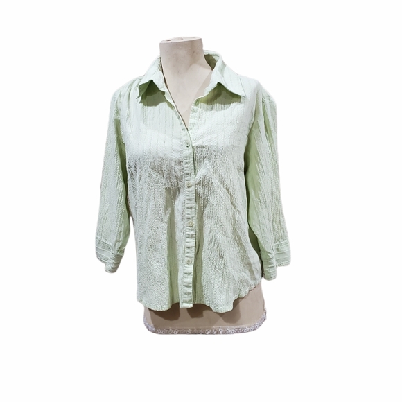 Talbots Tops - Talbots Stretch Button Up Shirt
